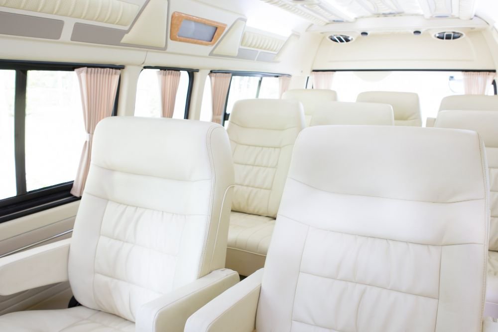 How many seats does a minibus have?